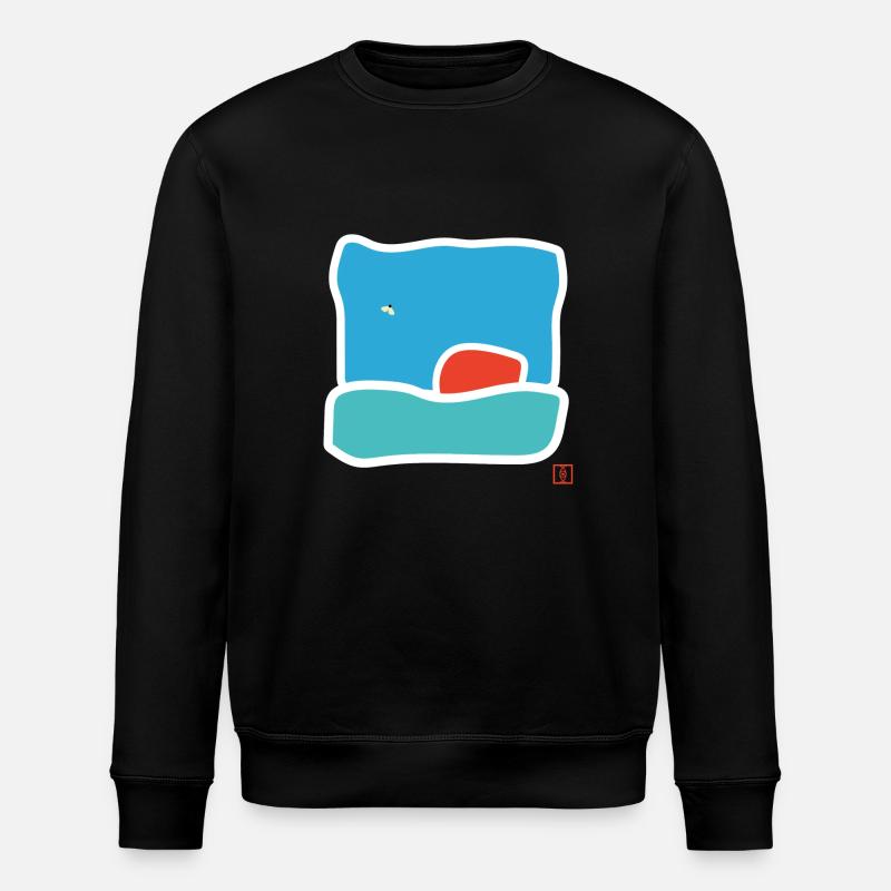 moucheron - Sweat bio ROLLER Stanley/Stella Unisexe - noir