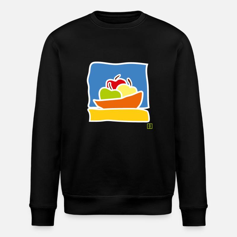 pomme - Sweat bio ROLLER Stanley/Stella Unisexe - noir