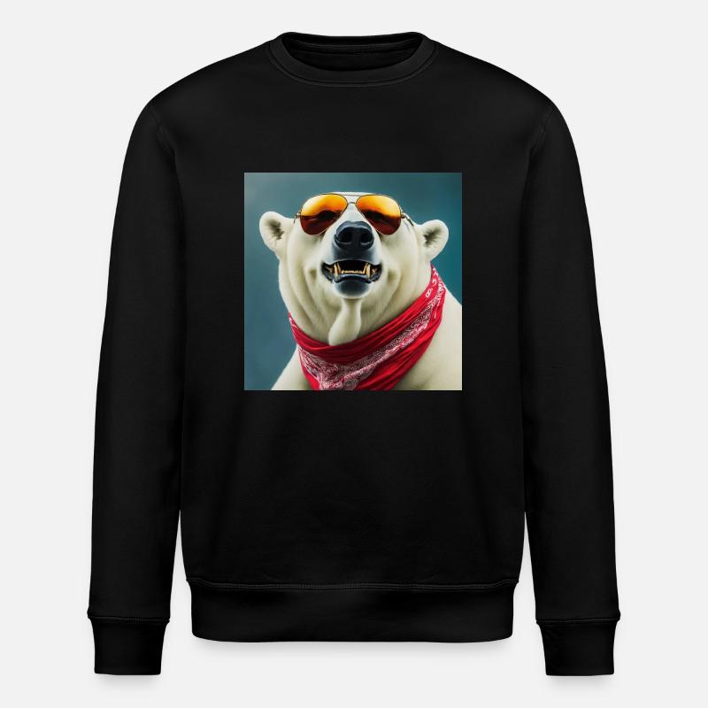 Abat-jour Cool Bear - Sweat bio ROLLER Stanley/Stella Unisexe - noir