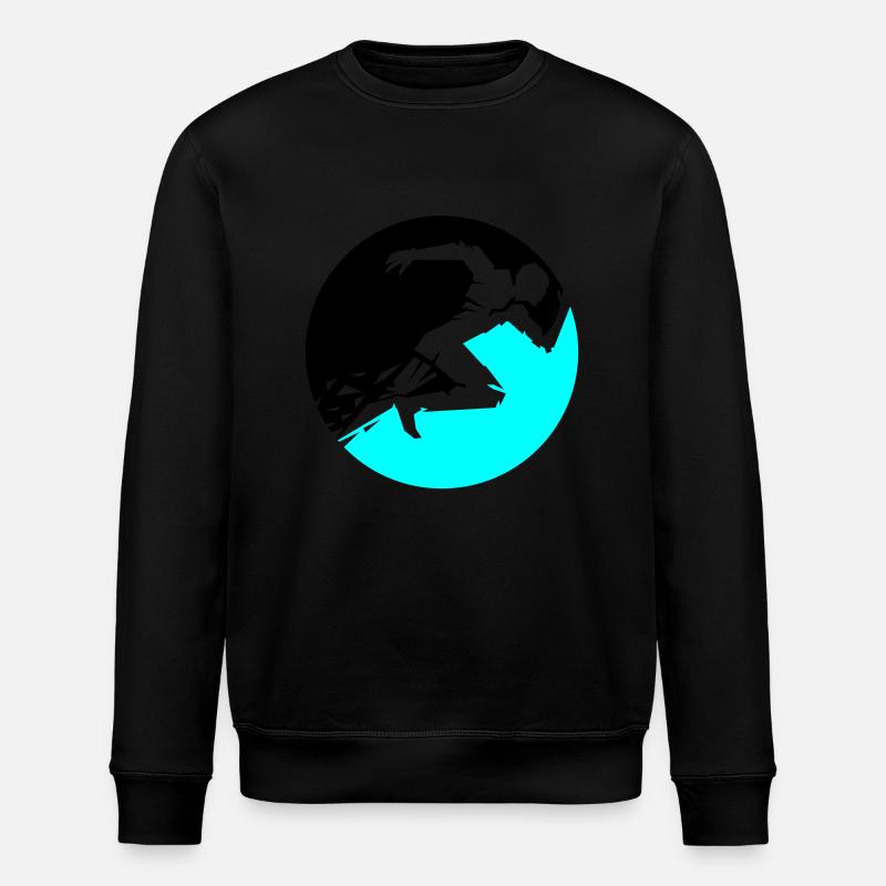 runner - Stanley/Stella Unisex Bio-Sweatshirt ROLLER - Schwarz