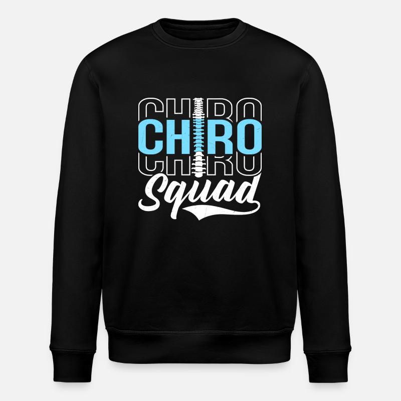 Chiro Squad Physiothérapeute Chiropratique - Sweat bio ROLLER Stanley/Stella Unisexe - noir