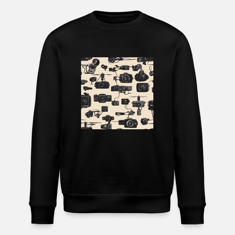Kameralabyrinth - Stanley/Stella Unisex Bio-Sweatshirt ROLLER - Schwarz