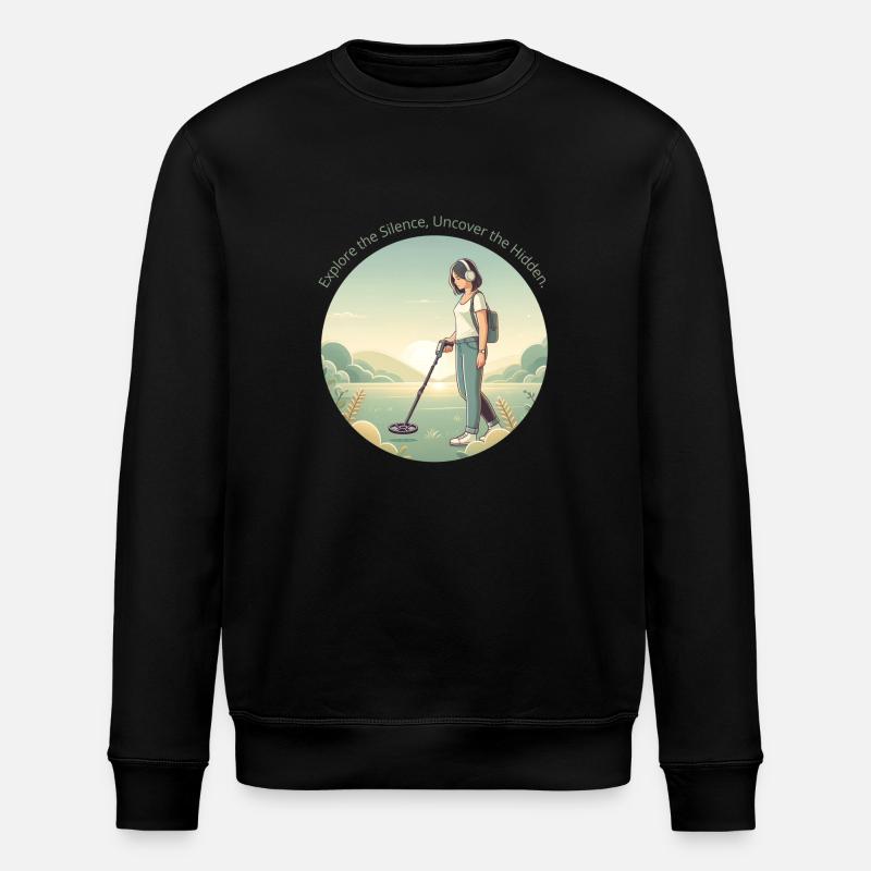 Ma passion la détection - Sweat bio ROLLER Stanley/Stella Unisexe - noir