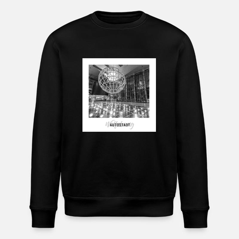 Piazza Wolfsburg - Stanley/Stella Unisex Bio-Sweatshirt ROLLER - Schwarz