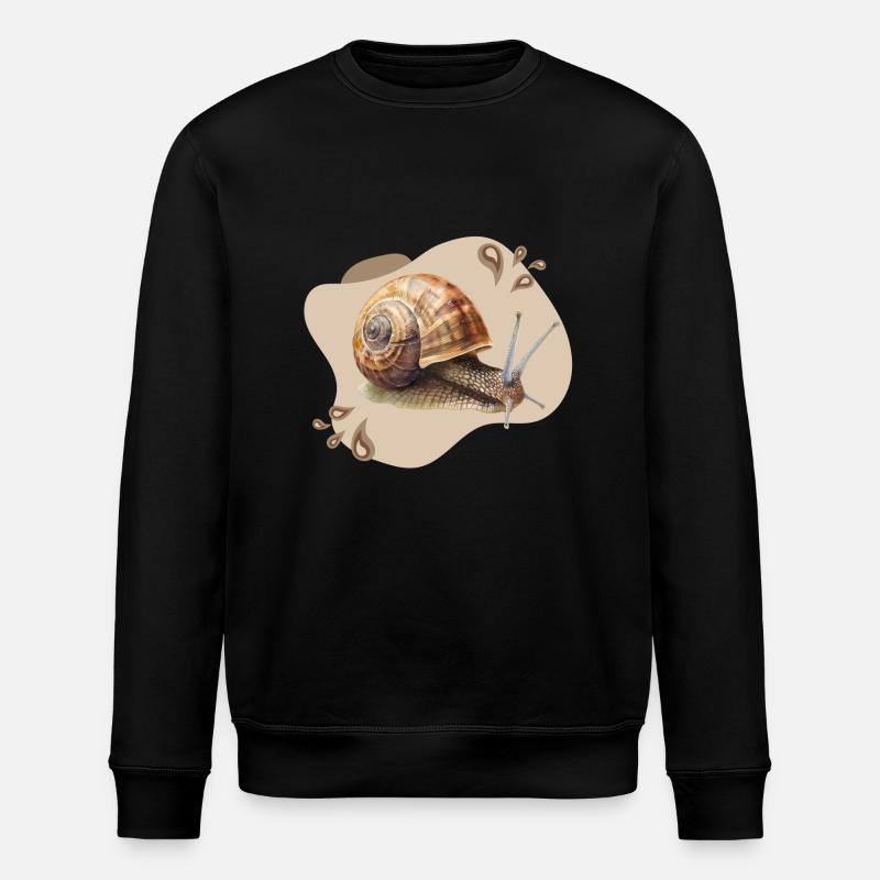 Escargot - Sweat bio ROLLER Stanley/Stella Unisexe - noir