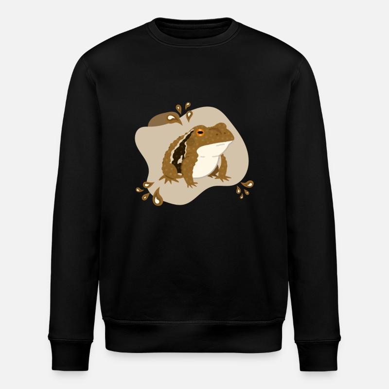 Toad - Stanley/Stella ROLLER Unisex Organic Sweatshirt - black