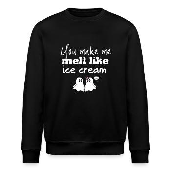 T-shirts avec des phrases amusantes - Fantasmitas 01 - Sweat bio ROLLER Stanley/Stella Unisexe - noir - Devant - Nik (191cm)