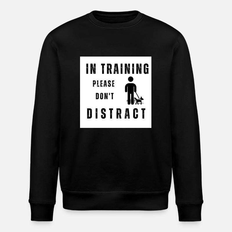 Hundetraining - Stanley/Stella Unisex Bio-Sweatshirt ROLLER - Schwarz
