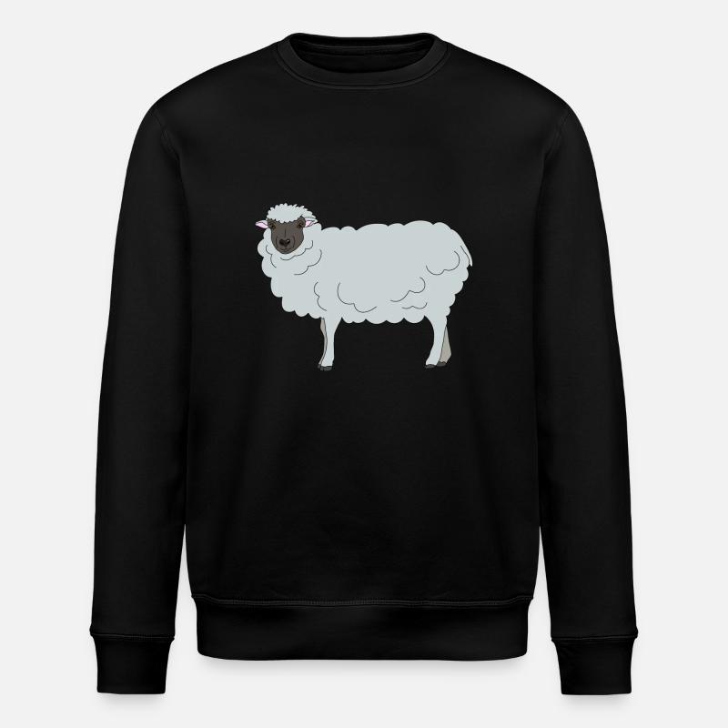 Mouton - Sweat bio ROLLER Stanley/Stella Unisexe - noir