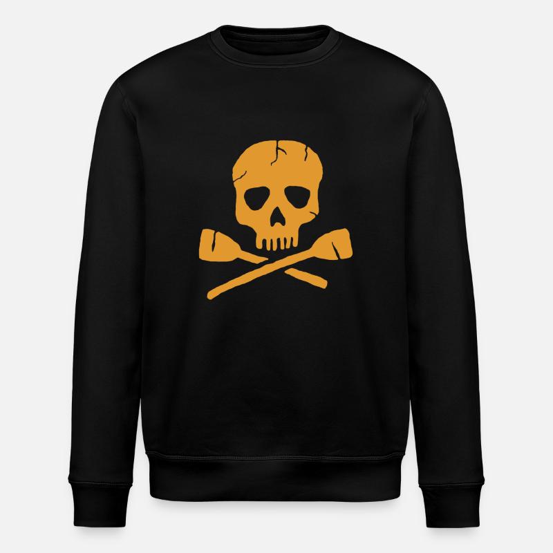 Rameur Paddle Skull Kayak - Sweat bio ROLLER Stanley/Stella Unisexe - noir