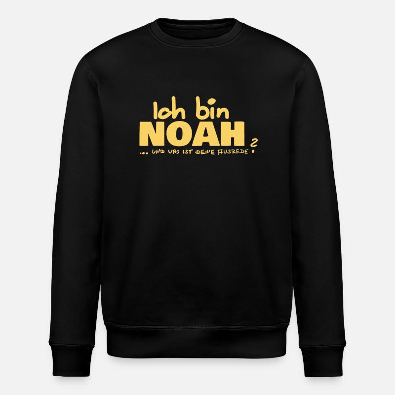 Noah - Stanley/Stella ROLLER Unisex Organic Sweatshirt - black