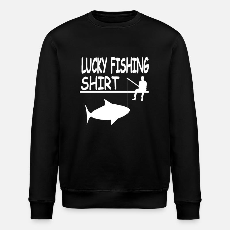 Angling - Stanley/Stella ROLLER Unisex Organic Sweatshirt - black