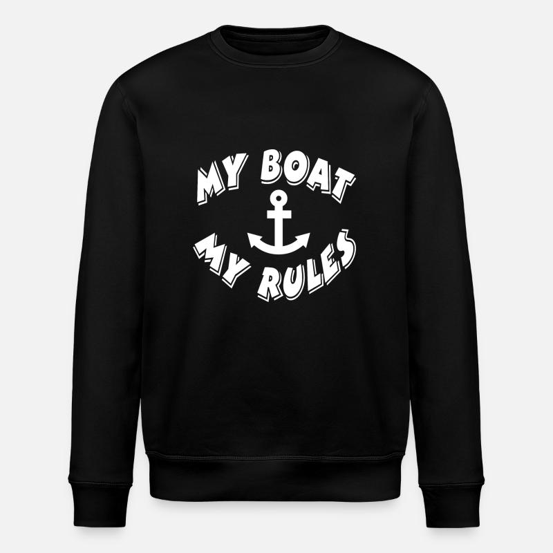 Bateau - Sweat bio ROLLER Stanley/Stella Unisexe - noir