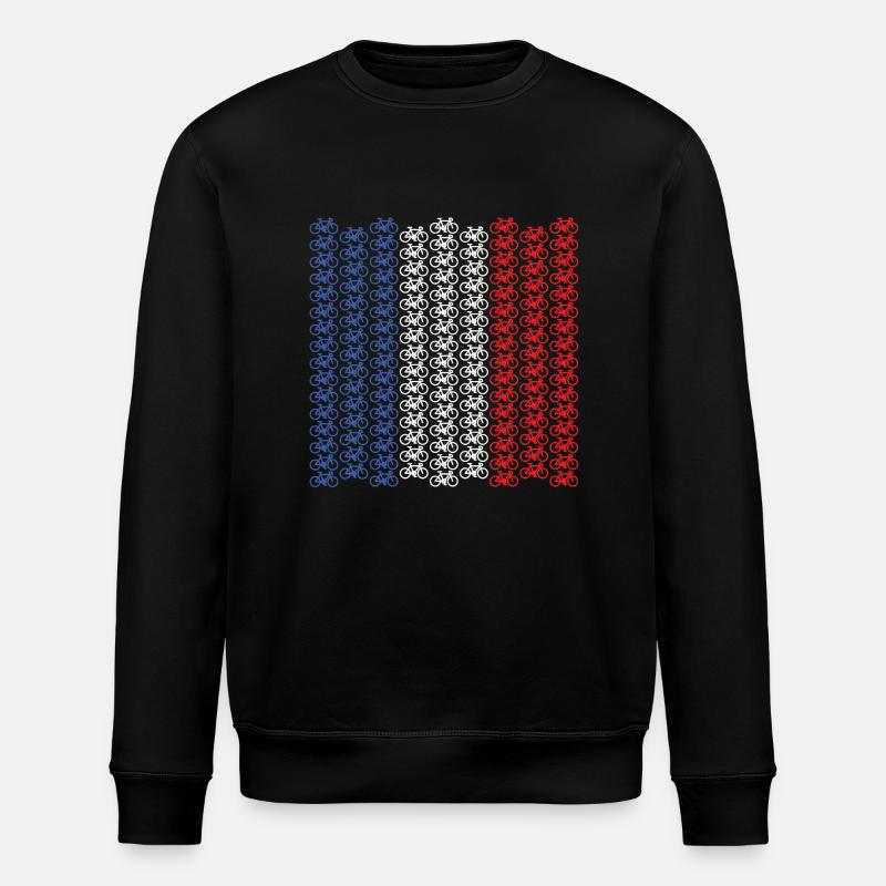 Petit vélo français - Sweat bio ROLLER Stanley/Stella Unisexe - noir