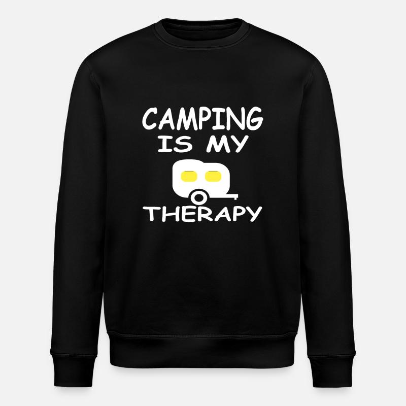 Camping - Stanley/Stella ROLLER Unisex Organic Sweatshirt - black