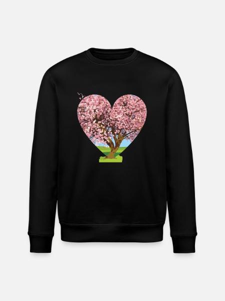 Blossom - Stanley/Stella ROLLER Unisex Organic Sweatshirt - black