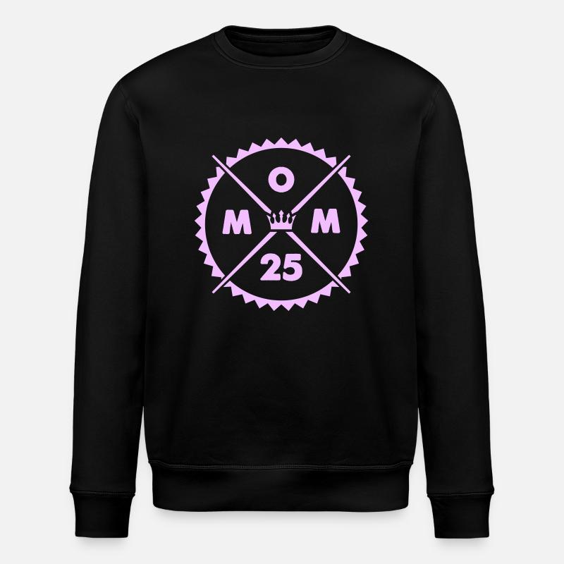 Mom 25 - Stanley/Stella Unisex Bio-Sweatshirt ROLLER - Schwarz