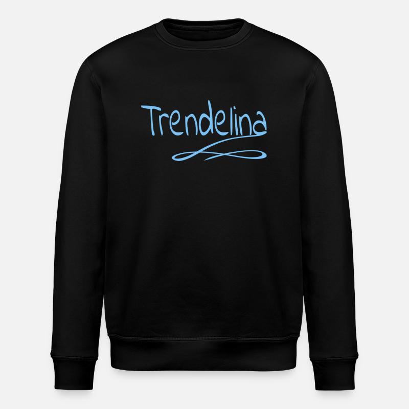 First name Trendelina - Stanley/Stella ROLLER Unisex Organic Sweatshirt - black