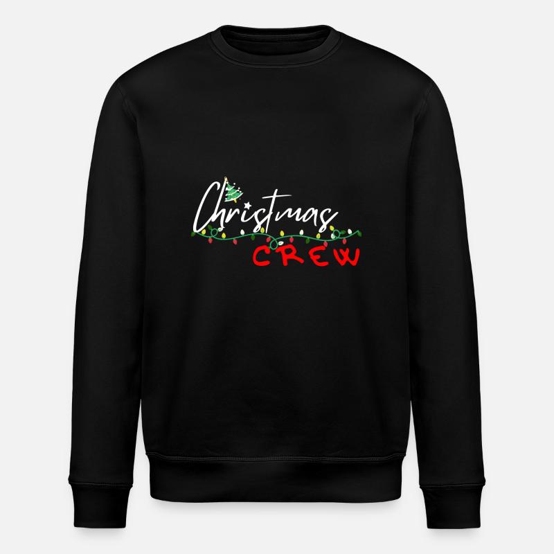 Équipage de Noël - Sweat bio ROLLER Stanley/Stella Unisexe - noir