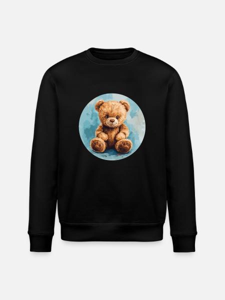 Ours préféré : Câlins garantis ! - Sweat bio ROLLER Stanley/Stella Unisexe - noir