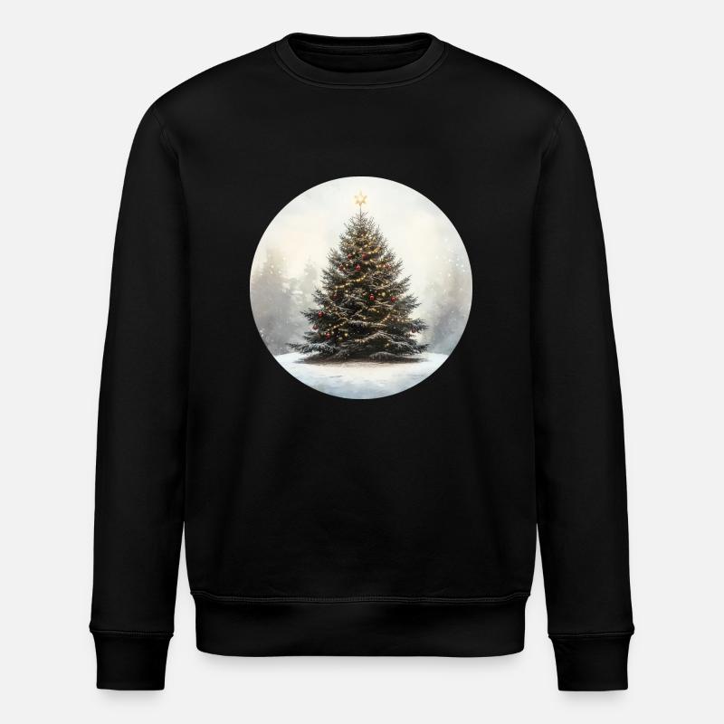 Christmas Tree - Sweat bio ROLLER Stanley/Stella Unisexe - noir