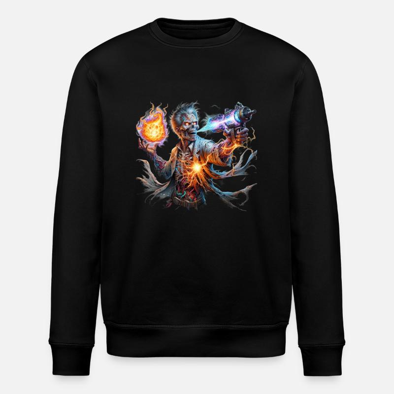 Zombie Experte - Stanley/Stella Unisex Bio-Sweatshirt ROLLER - Schwarz