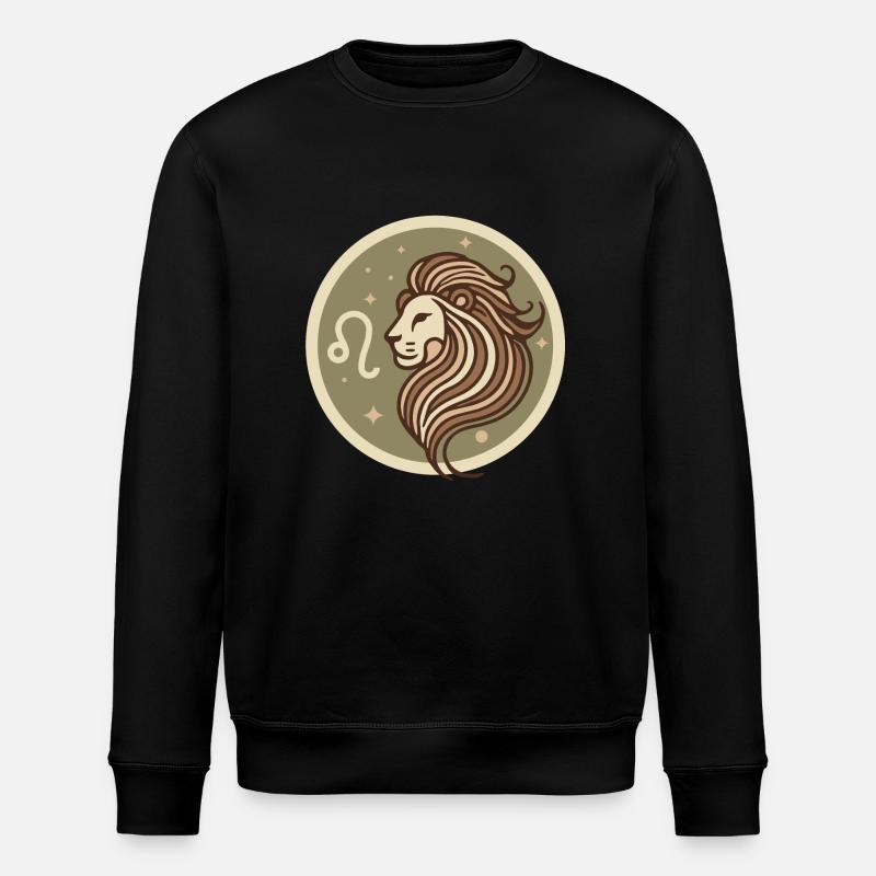 Design "Golden Majesty" - Stanley/Stella Unisex Bio-Sweatshirt ROLLER - Schwarz