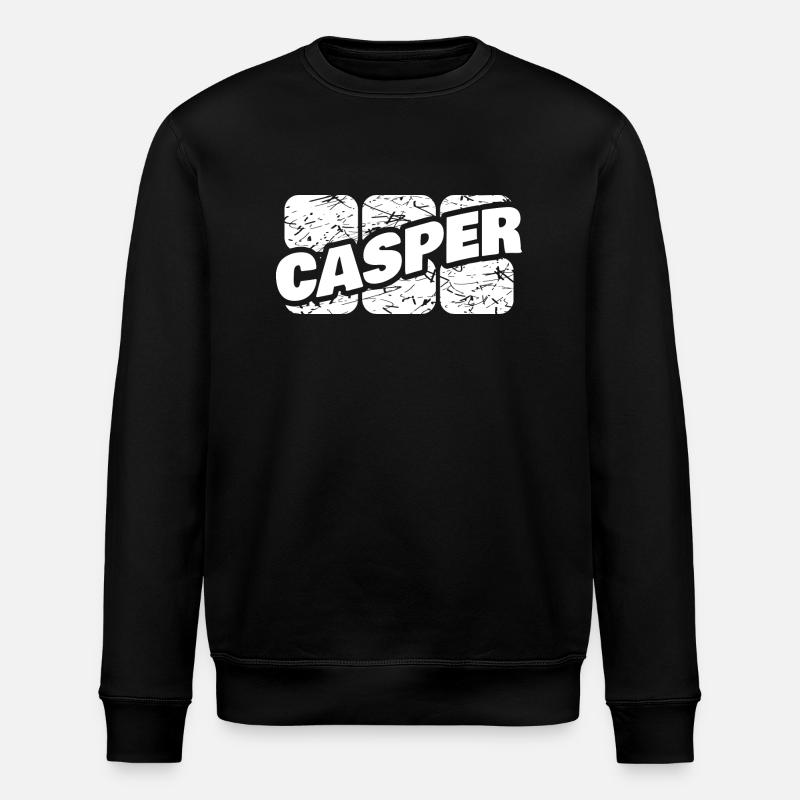 Casper Casper - Stanley/Stella ROLLER Unisex Organic Sweatshirt - black