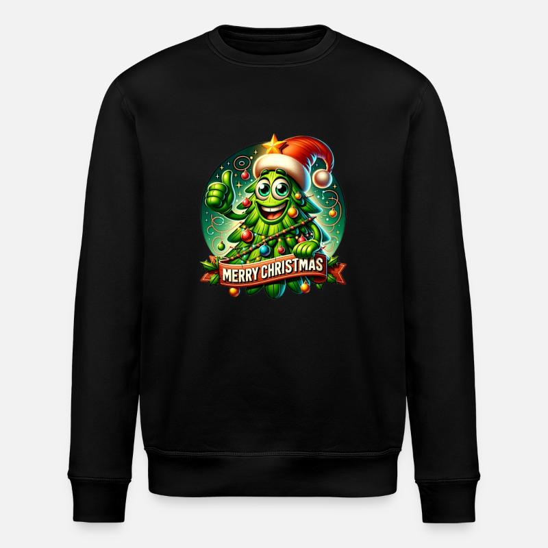 Le sapin de noel - Sweat bio ROLLER Stanley/Stella Unisexe - noir