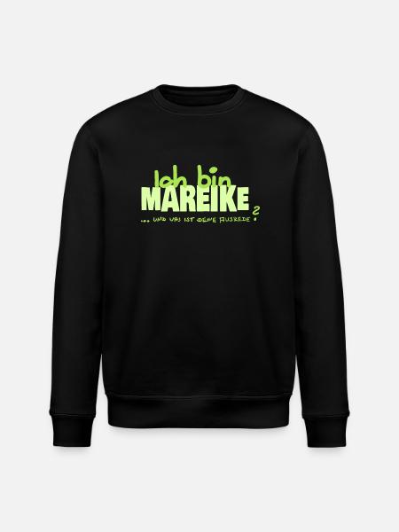 Gift for Mareike - Stanley/Stella ROLLER Unisex Organic Sweatshirt - black