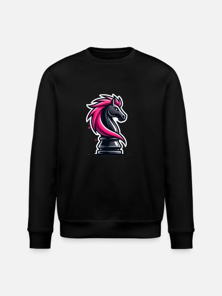 pièce d’échecs chevalier cheval échecs - Sweat bio ROLLER Stanley/Stella Unisexe - noir