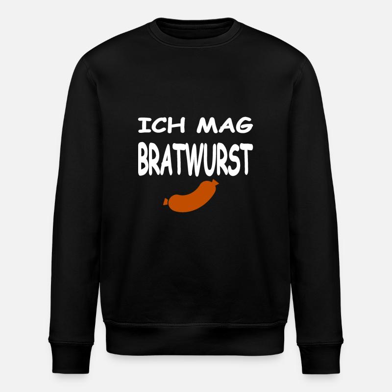 Bratwurst - Stanley/Stella Unisex Bio-Sweatshirt ROLLER - Schwarz