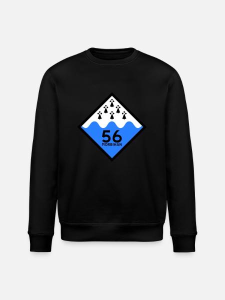 Morbihan - Sweat bio ROLLER Stanley/Stella Unisexe - noir