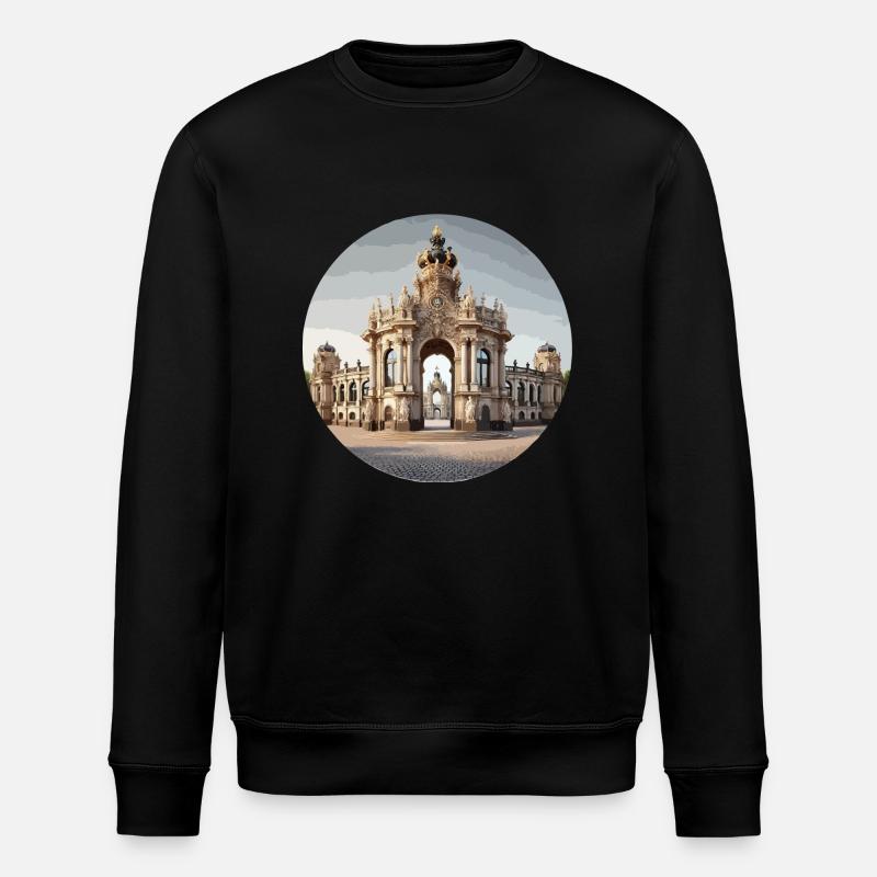 Zwinger Kronentor - Stanley/Stella Unisex Bio-Sweatshirt ROLLER - Schwarz