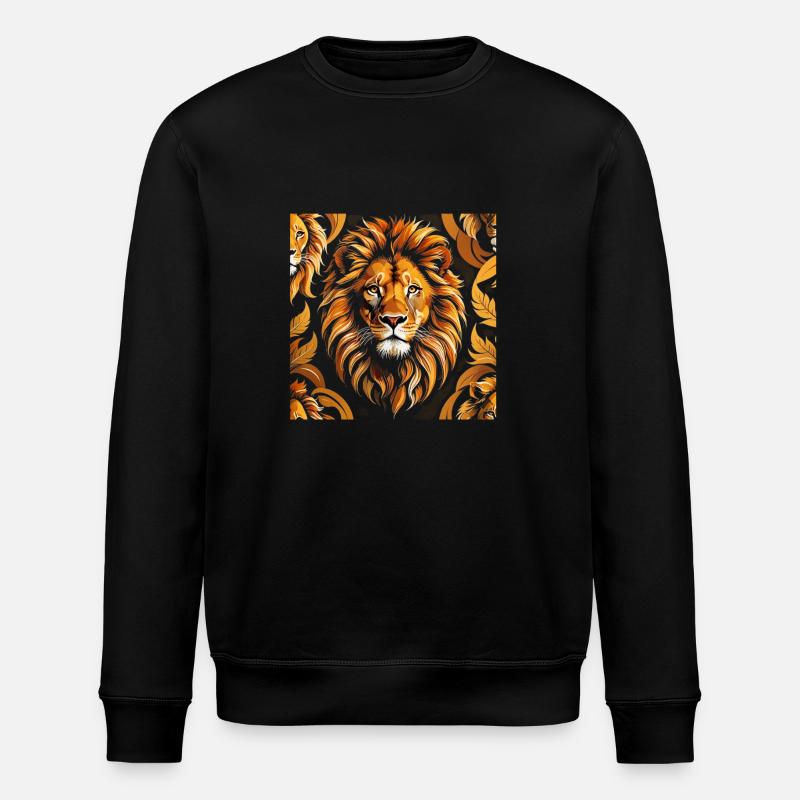 Lion - Sweat bio ROLLER Stanley/Stella Unisexe - noir