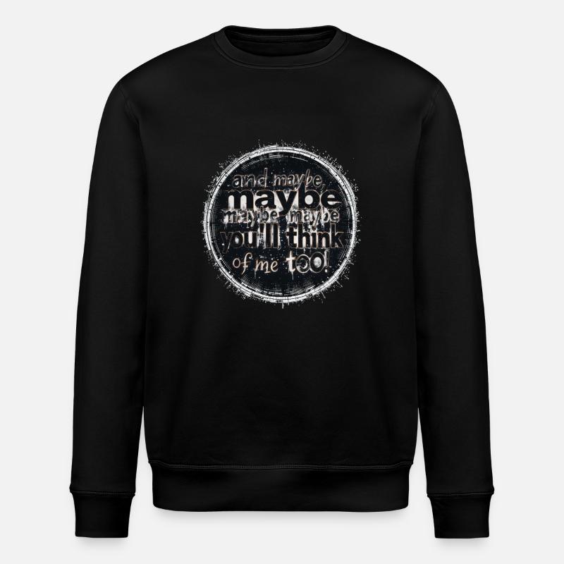 maybe too - Stanley/Stella Unisex Bio-Sweatshirt ROLLER - Schwarz