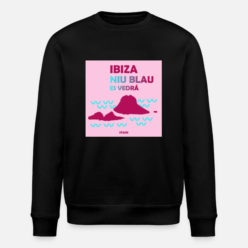 île d’Ibiza, Espagne - Sweat bio ROLLER Stanley/Stella Unisexe - noir