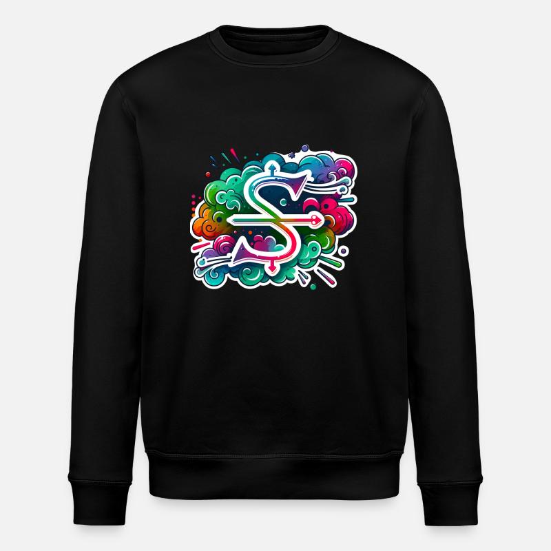 Zodiaque Sagittaire - Sweat bio ROLLER Stanley/Stella Unisexe - noir