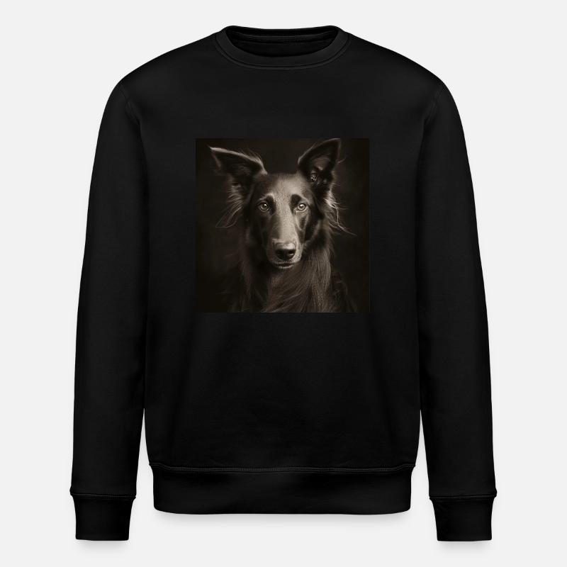 Black Animals - Chien cool - Sweat bio ROLLER Stanley/Stella Unisexe - noir