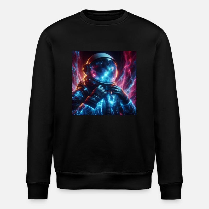 Astronaute dans l’espace - Sweat bio ROLLER Stanley/Stella Unisexe - noir
