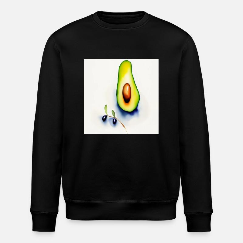 Avocado - Stanley/Stella Unisex Bio-Sweatshirt ROLLER - Schwarz