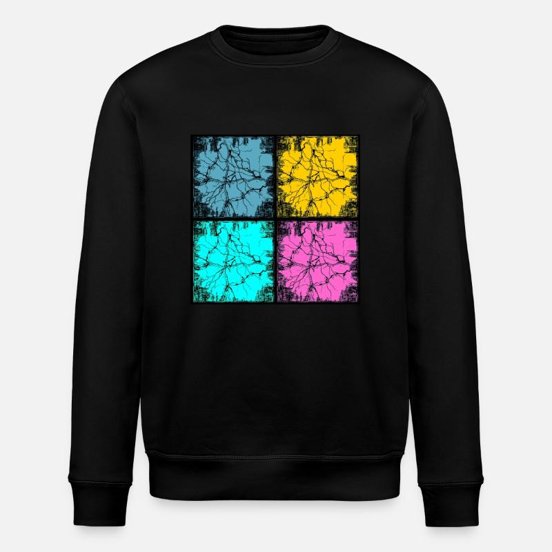Popart urban style - Stanley/Stella Unisex Bio-Sweatshirt ROLLER - Schwarz