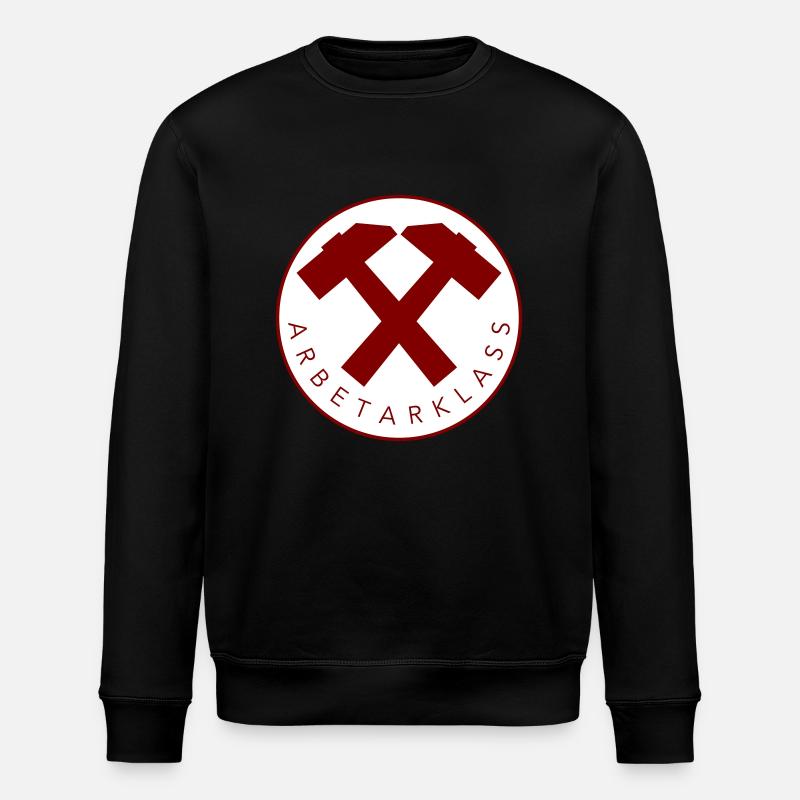 Arbeiterklasse - Stanley/Stella Unisex Bio-Sweatshirt ROLLER - Schwarz