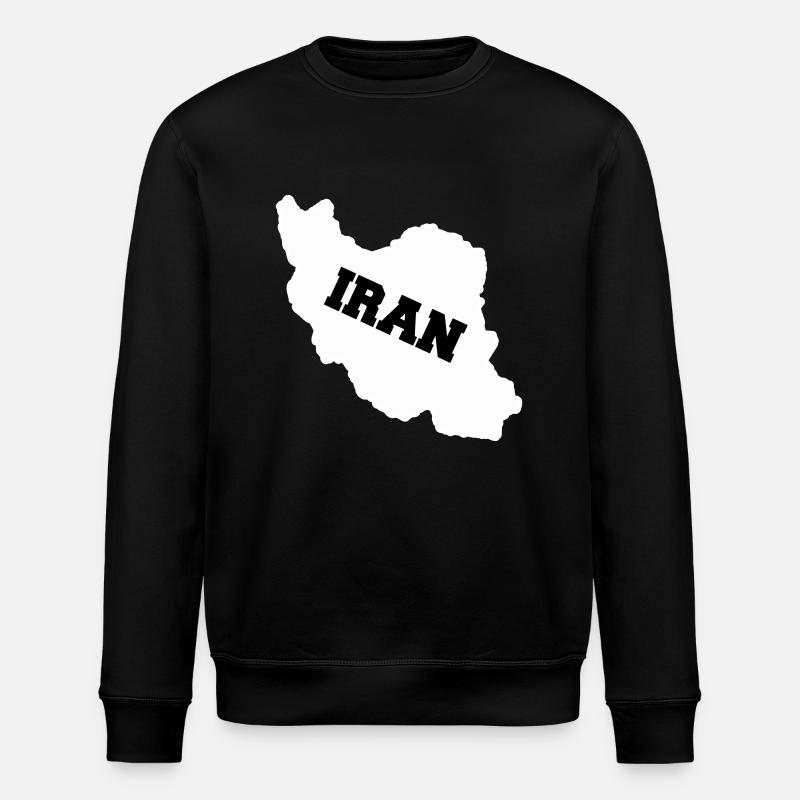 Iran - Stanley/Stella ROLLER Unisex Organic Sweatshirt - black