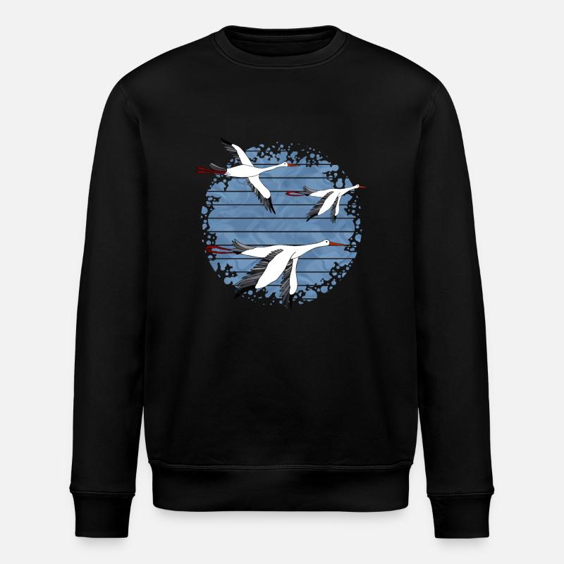 Oiseaux - Sweat bio ROLLER Stanley/Stella Unisexe - noir