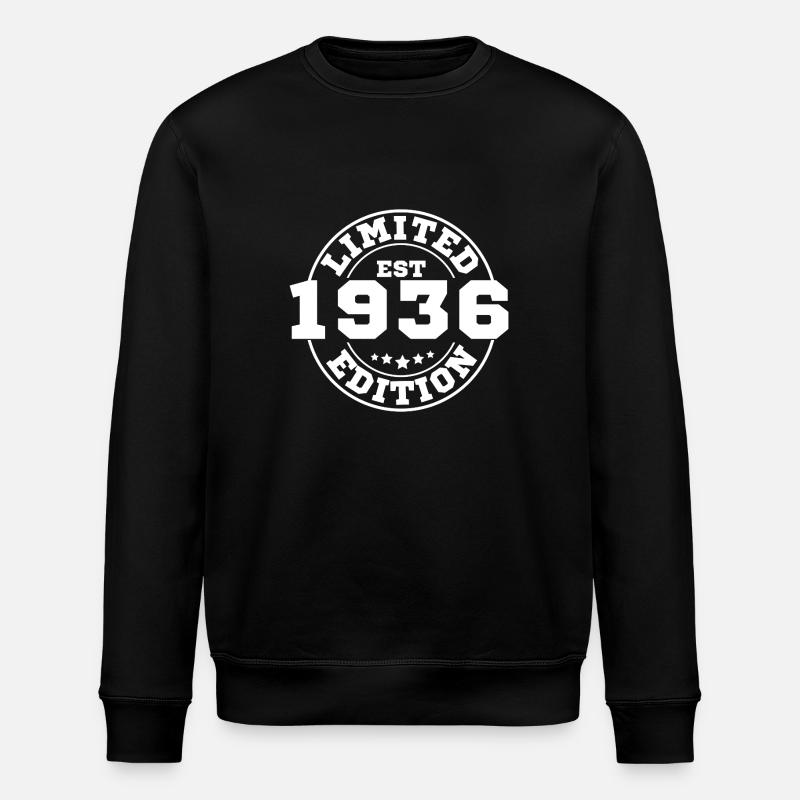 1936 Limited Edition - Stanley/Stella ROLLER Unisex Organic Sweatshirt - black