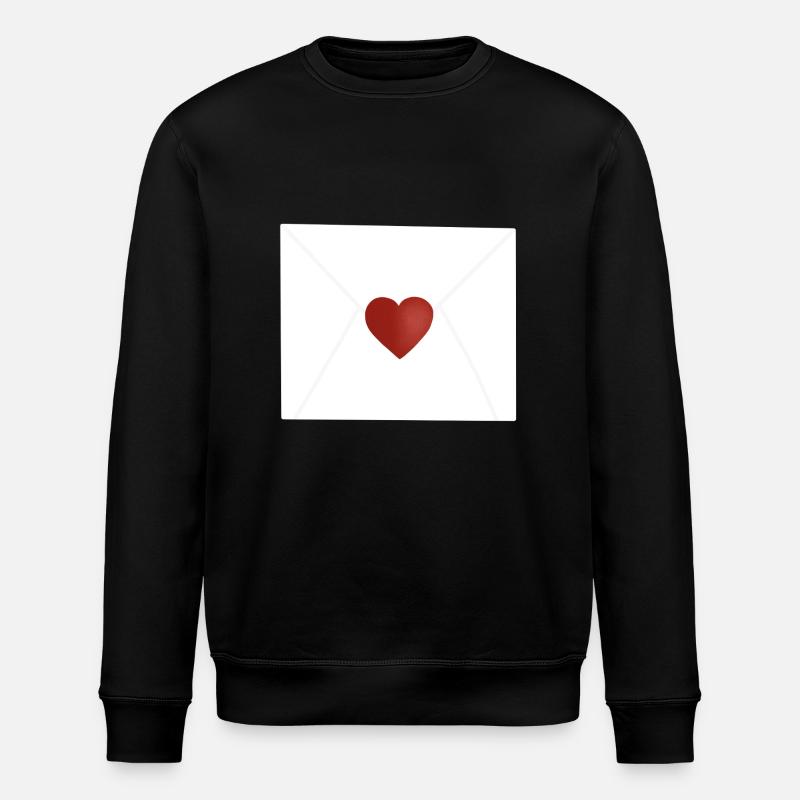 Lettre d’amour - Sweat bio ROLLER Stanley/Stella Unisexe - noir