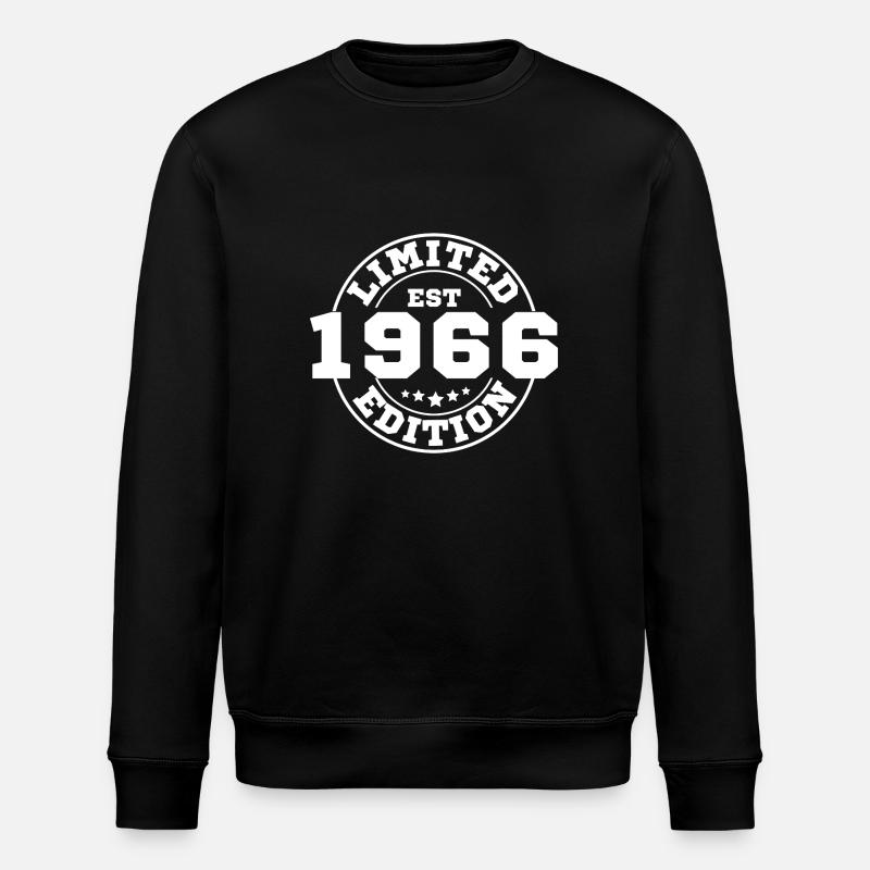 1966 Limited Edition - Stanley/Stella ROLLER Unisex Organic Sweatshirt - black
