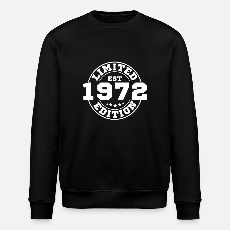 1972 limited edition - Sweat bio ROLLER Stanley/Stella Unisexe - noir