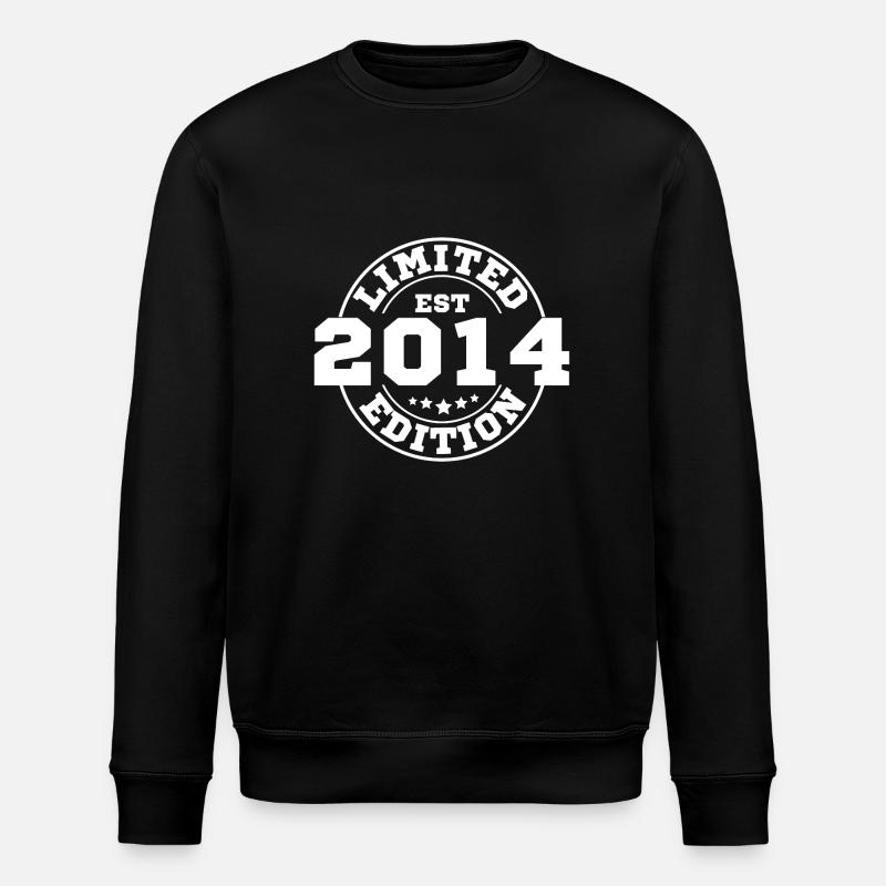 2014 Limitierte Auflage - Stanley/Stella Unisex Bio-Sweatshirt ROLLER - Schwarz